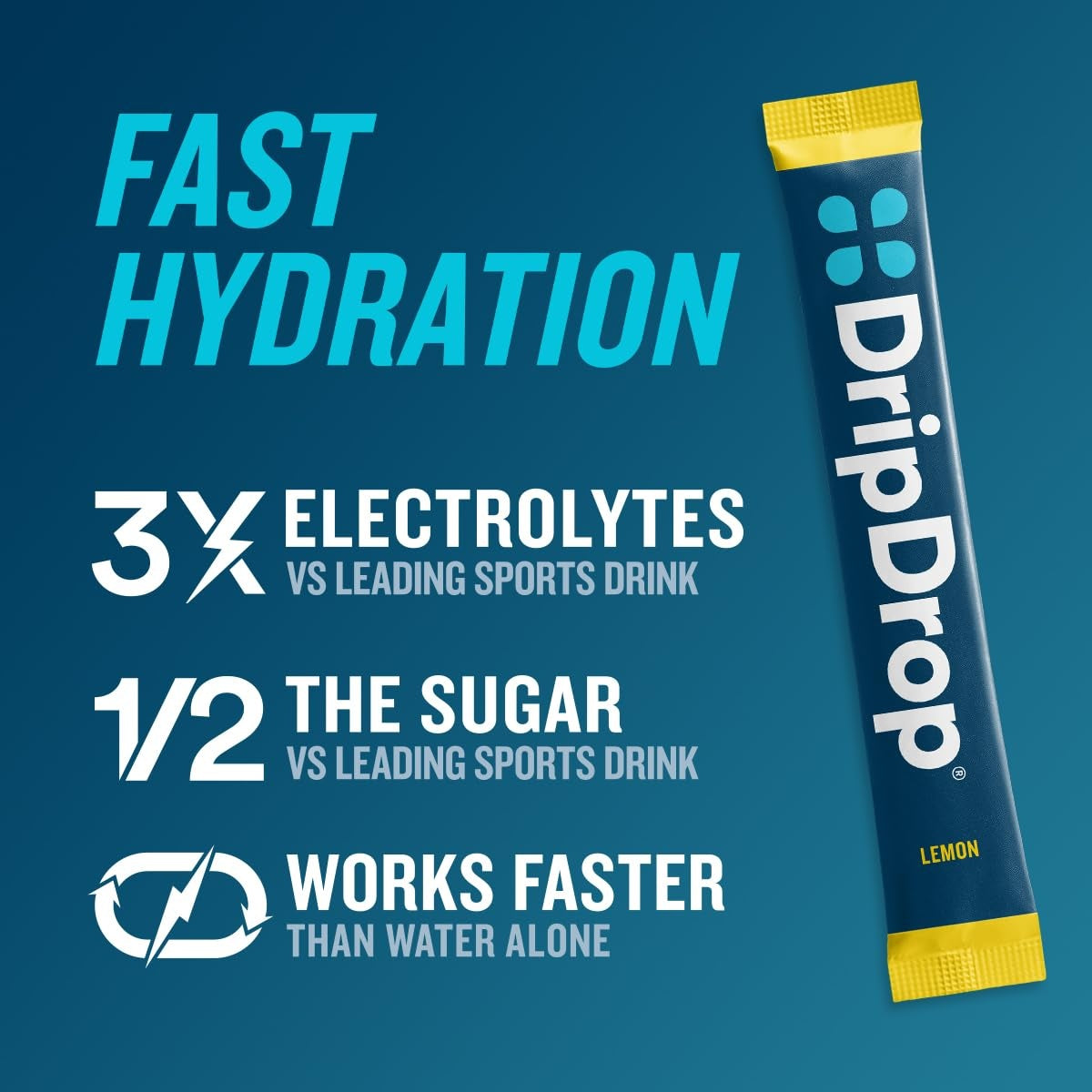 DripDrop Bold Variety Pack Electrolyte Powder, 8 oz sticks, 16 count